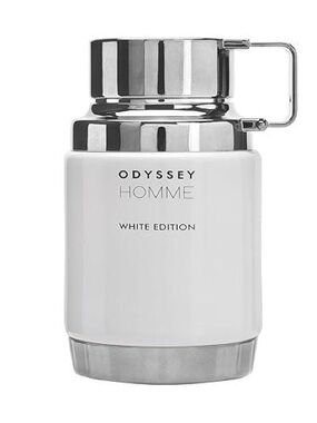 Odyssey Homme White Edition Cologne Bottle - White & Silver